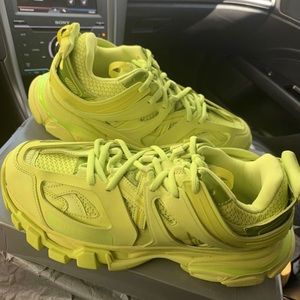 Balenciaga Track Trainer “Lime” Sneaker - Size 43